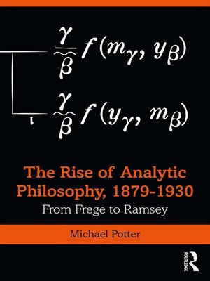 cover image of The Rise of Analytic Philosophy, 1879–1930